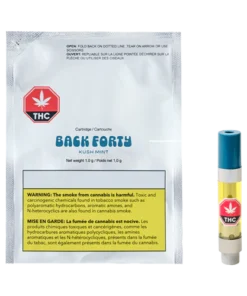 Back Forty Kush Mint 510 Vape-Kartusche kaufen – Indica Vape mit frischem Mint-Aroma