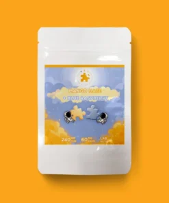 Mango & Blue Raspberry Puzzle Gummies | 240 mg THC | Keo Edibles – Starke THC Edibles mit Fruchtgeschmack