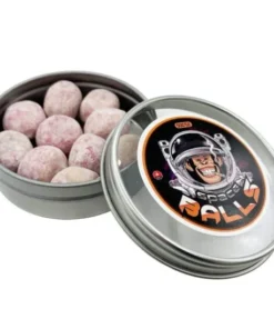 Space Balls Kaubonbons 500 mg – Tropische THC Edibles mit Extra Power