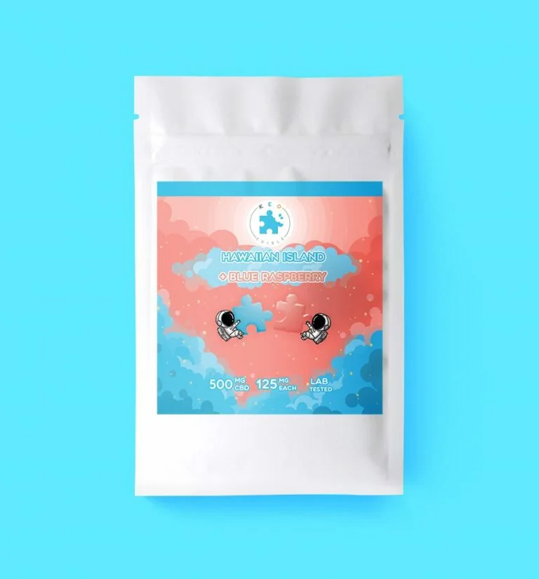 CBD-Gummibärchen mit Hawaii-Insel – Fruchtige Entspannung & ruhiger Schlaf