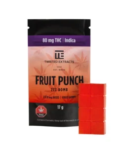 Fruit Punch ZZZ Jelly Bomb | Indica | 80 mg THC