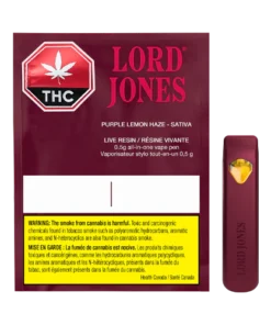 Lord Jones Purple Lemon Haze Live Resin Einweg-Vape kaufen | Premium Sativa Vape
