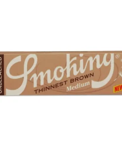 Smoking Thinnest Brown Zigarettenpapier 1 1/4 kaufen | Extra Dünn & Ungebleicht