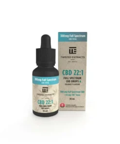 CBD Tinkturtropfen Orange kaufen | 300 mg CBD Twisted Extracts