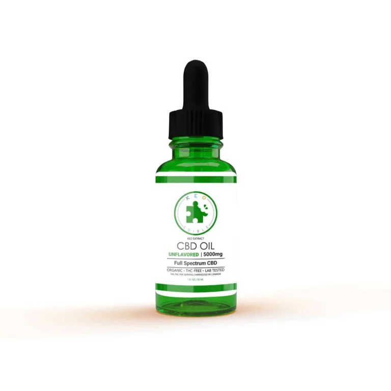CBD‑Öl‑Tinktur 5000 mg kaufen | Hochdosiertes CBD von Keo Edibles